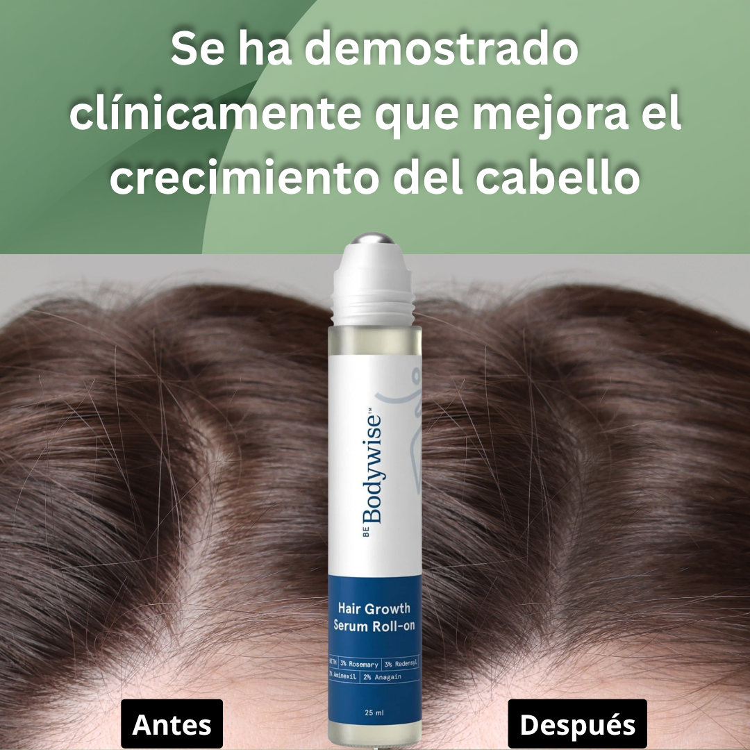 Sérum en roll-on para el crecimiento del cabello
