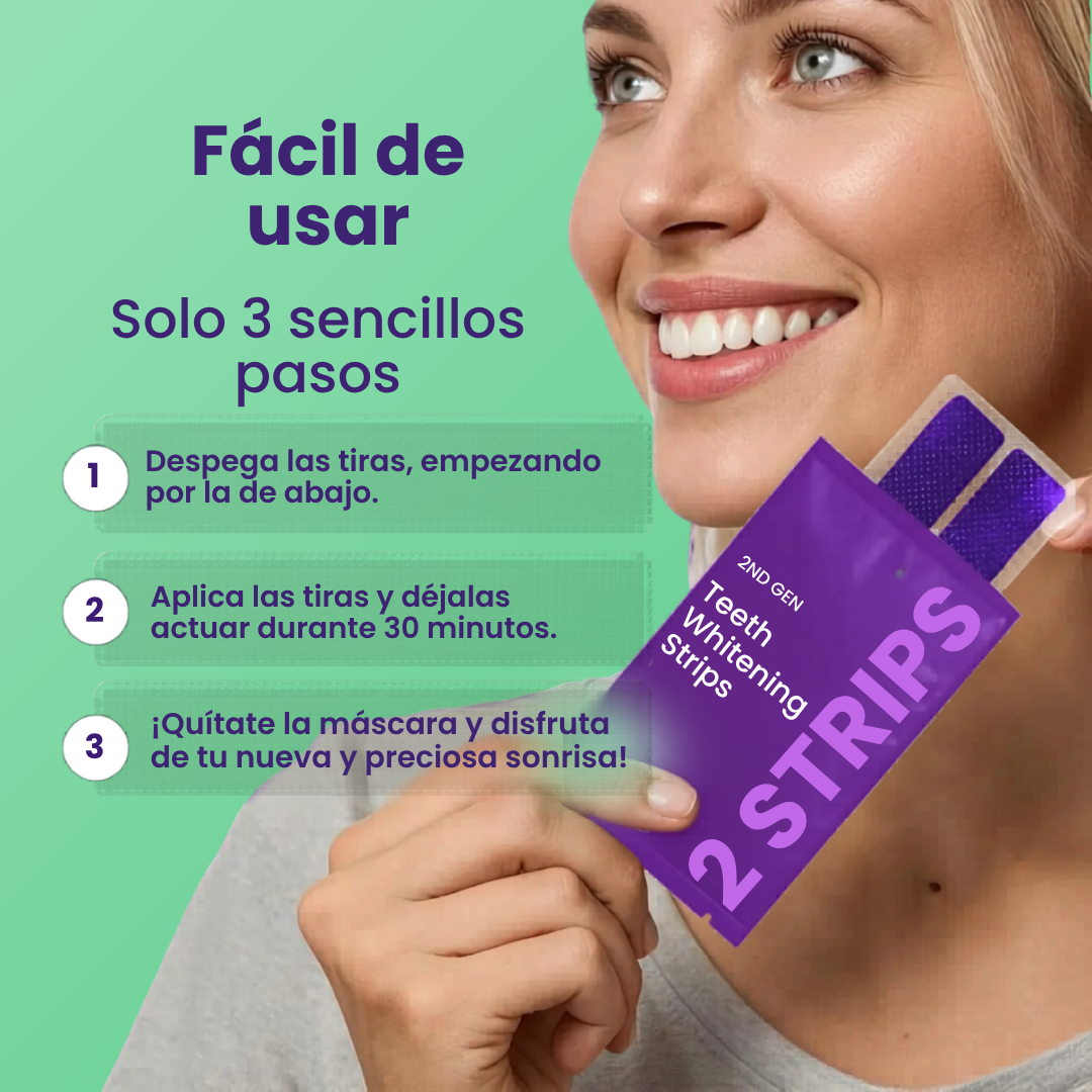 VittaSmile™ - Tiras blanqueadoras para dientes