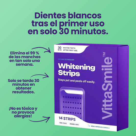 VittaSmile™ - Tiras blanqueadoras para dientes